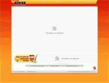 Tablet Screenshot of kover.com.mx